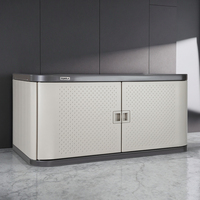 Gabinete de almacenamiento pequeño para exteriores, cerradura electrónica, diseño de Instalación rápida, estructura ensamblada impermeable, lista para uso en exteriores