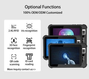 New 4G Dual <span class=keywords><strong>Sim</strong></span> <span class=keywords><strong>Android</strong></span> gồ ghề máy tính bảng xe tải Rugged GPS NFC RFID cầm tay IP67 máy tính bảng PC kinh doanh USB Loại C 64GB Quad Core MTK - Product Image 6