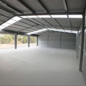 Kit Capanno Prefabbricato <span class=keywords><strong>in</strong></span> <span class=keywords><strong>Acciaio</strong></span> Moderno Facile da Montare, con Manuale Passo-Passo, Ignifugo e Impermeabile - Product Image 2