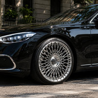 Jantes forgées sur mesure GW 20 21 22 pouces 5x112 5x130 finition miroir pour Rolls Royce Bentley Mercedes Maybach Classe S 6061-T6
