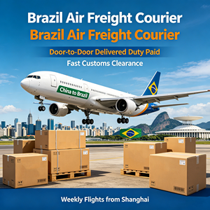 Brésil Air Express Chine Sao Paulo Rio De Janeiro Brasilia Agent de transport porte-à-porte Transitaire de niveau A Transit en 5-10 jours - Product Image 1