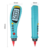 Testeur électrique automatique de type stylo ZOYI ZT203, haute qualité, meilleur prix, multimètre, tension sans contact, écran LCD 4 chiffres, AC/DC 1000V