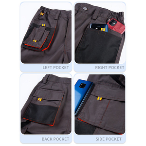 <span class=keywords><strong>Pantalon</strong></span> de travail tactique robuste pour homme avec renfort de genou en Cordura et <span class=keywords><strong>pantalon</strong></span> de travail utilitaire multi-poches, logo uniforme - Product Image 3