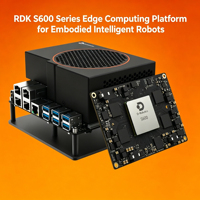 Kit de Placa de Desarrollo D-Robotics RDK S600 560 TOPS, Procesador A78AE de 18 Núcleos, Memoria de 32GB/64GB, Robótica con IA Basada en Linux