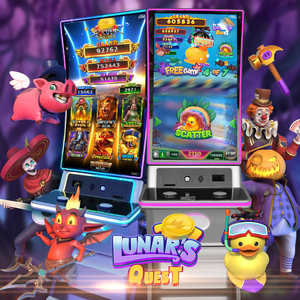 เครื่องเกมพีซีบีมีลิขสิทธิ์ลงทะเบียน USA Vegas Piggy Bank Break หน้าจอสัมผัส43นิ้วระบบบัตรเหรียญทักษะการสำรวจดวงจันทร์ - Product Image 1