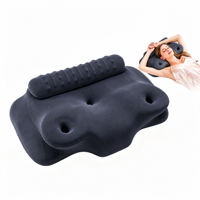 Oreiller Ergonomique en Mousse à Mémoire de Forme pour le Sommeil, Soutien Cervical avec Trous pour les Oreilles et Découpes pour les Épaules, Idéal pour les Dormeurs Latéraux - Vente en Gros