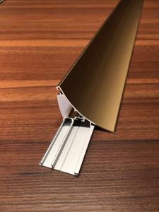 वैश्विक हॉट सेलिंग के नेतृत्व वाले प्लास्टिक निर्माण ने एल्यूमीनियम प्रोफाइल उत्पादन दीवार की तरफ चमक - Product Image 3