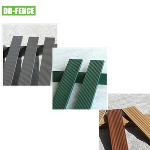 Panneau de clôture en fil métallique <span class=keywords><strong>rigide</strong></span> soudé avec revêtement en poudre 3D NorMesh <span class=keywords><strong>pour</strong></span> la protection de la vie privée, avec lattes en <span class=keywords><strong>PVC</strong></span> plastique UV <span class=keywords><strong>pour</strong></span> jardin, cour - Product Image 4
