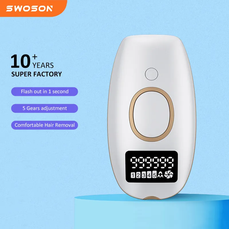 Female Portable Epilator Electric Ipl Laser Bikini Hair Removal 999999 Flashes Permanent Professional Laser Hair Removal