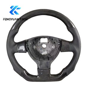 Volante de Fibra de Carbono para Automóvil vw Volan Golf 5 R Mk5 gti R32 jetta Bora Touran Canddy Passat B7 Tiguan <span class=keywords><strong>Rline</strong></span> Seat Leon Fr - Product Image 5
