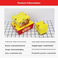 Boîte à hamburger jetable en papier kraft imperméable, de qualité alimentaire, en matériaux recyclés, nouveau design carré, pour sandwichs, hamburgers, poulet frit