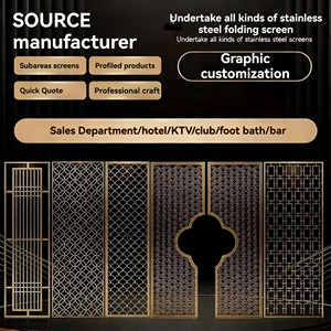 Divisor de Habitaciones Decorativo de Aluminio con Diseño de Paneles Fáciles de Montar - Product Image 2