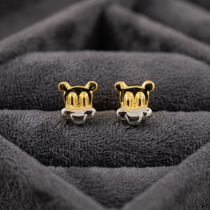 Clásicos Pendientes de Oro Puro Sólido de 22K para Mujer, Minimalistas, Duraderos, de Oro Real - Product Image 3