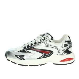 D.A.T.E. Zapatillas Donna W411-SN-SL-WS Bianco Argento Chunky - Product Image 1