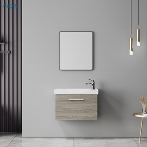 Set di Mobili da <span class=keywords><strong>Bagno</strong></span> in PVC <span class=keywords><strong>Economici</strong></span>, Vendita all'Ingrosso, Mobile Lavabo da Parete <span class=keywords><strong>per</strong></span> Hotel con Specchio - Product Image 5