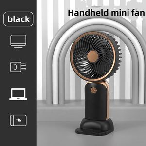 2024 New Arrivals Usb Rechargeable Portable Mini <b>Table</b> Ventilador Foldable Handheld Hand Held Fan - Product Image 5