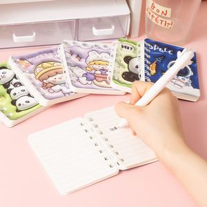 A7 Spiral Bound Mini Notebook PP Cover Lamination Printing Portable Gift <b>Notepad</b> - Product Image 3