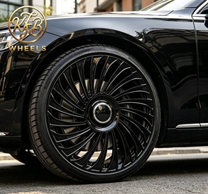 ล้อแม็กซ์ KFB Luxury EV ดีไซน์หลายใบพัด ผลิตจากอะลูมิเนียมอัลลอย สำหรับรถยนต์ Mercedes EQS EQE <span class=keywords><strong>BMW</strong></span> <span class=keywords><strong>IX</strong></span> Audi Q8 <span class=keywords><strong>E</strong></span> Tron - Product Image 4