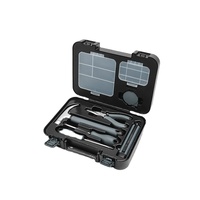 Ensemble de tournevis électriques 16 pièces avec mini tournevis sans fil rechargeable, kit d'outils ménagers, marteau, clé à molette, coffret cadeau