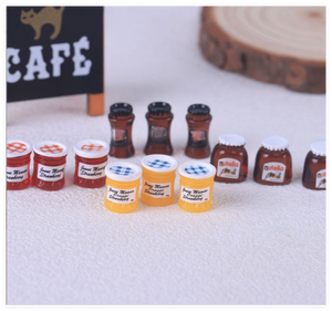 Miniatures <span class=keywords><strong>en</strong></span> résine Kawaii <span class=keywords><strong>en</strong></span> forme <span class=keywords><strong>de</strong></span> confiture <span class=keywords><strong>de</strong></span> fraises, sauce <span class=keywords><strong>chocolat</strong></span>, jouets pour enfants, bouteilles <span class=keywords><strong>de</strong></span> bière, gobelets à eau, breloques miniatures pour maison <span class=keywords><strong>de</strong></span> poupée, vente <span class=keywords><strong>en</strong></span> gros - Product Image 5
