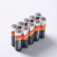 Piles AA Super Alcalines LR6 10Pcs/Carte 1.5V pour Outils Électriques & Télécommande