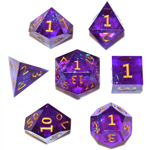 ชุดลูกเต๋า DND สีแดงคมกริบ 7 ลูก พร้อมอุปกรณ์เสริม สำหรับเกม Dungeons & Dragons TTRPG เกม RPG หลายหน้า ลูกเต๋าเรซิ่นทรงหลายเหลี่ยม สำหรับเล่นตามบทบาท - Product Image 5