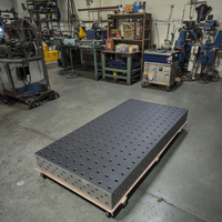 Banc de travail de soudage 3D en fonte D28, très demandé, avec fixation en acier et plateforme 3D flexible pour station de soudage