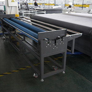 Máquina de corte para sombrillas, persianas cebra, alfombras, textiles, calzado, cuero y bolsos - Product Image 5