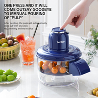 Éplucheur de fruits automatique électrique pour usage domestique et professionnel, éplucheur de raisins et d'ail, appareil de pelage rechargeable