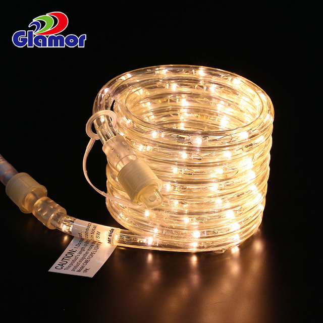 Decorative Outdoor150FT IP65 for Outdoor Decoration Use, Hose,dural Light Smooth PVC LED Rope Light