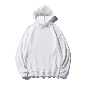 Oem Hoodie Sweatshirt 50% Cotton 50% Polyester Long Sleeve Printed Oversize Pullover Hoodies