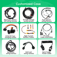 Harness Kabel Navigasi GPS Radio Canbus dengan Konduktor Tembaga Murni Berperingkat IP66 12V untuk Nissan
