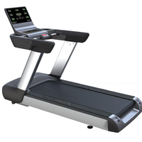 Tapis roulant électrique commercial avec écran LED pour usage en salle de sport