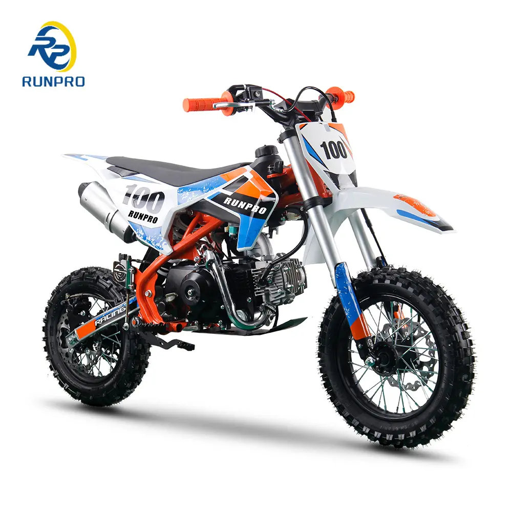 2024 nuevo estilo Runpro excelente 70cc 4 tiempos automático Mini Dirt Bike rápido todoterreno motocicleta para niños en venta