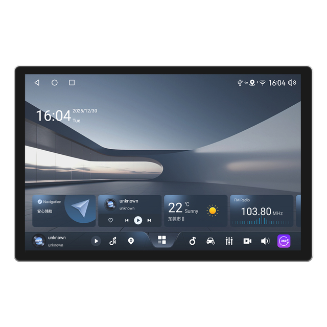 13-inch Qualcomm 6225 8core 2.8GHz Android 14 Car Radio Stereo Autoradio Carplay 360 Camera GPS 4G DSP Audio Player Touch Screen