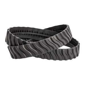 R0526100 TPR Đen Comforser <span class=keywords><strong>Vogue</strong></span> Pool Cleaner Lốp Theo Dõi Thay Thế Hồ Bơi Phụ Kiện Phù Hợp Cho Zodiac MX8 Mx6 - Product Image 2