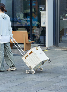 Supermercado 6 Ruedas Robusto Carrito de comestibles Escalera Escalada Carrito de compras - Product Image 6