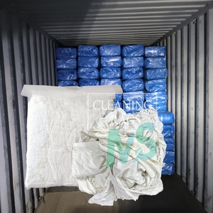 Trapos Industriales Confiables de Algodón Puro, Trapos de Limpieza de Algodón Blanco para Fábricas Textiles, Limpieza de Máquinas y Mantenimiento - Product Image 1