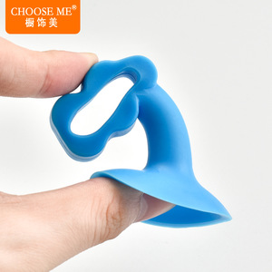 Choose Me Retenue de porte en silicone à fixation murale sans perçage, installation facile, butée de porte multifonctionnelle pour usage domestique - Product Image 2