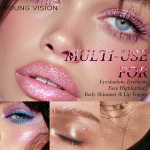 Sombra de Ojos Líquida con Brillo Young Vision 2g, Gel Brillante, 7 Colores, Maquillaje para Ojos - Product Image 3