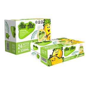 Bebida con Sabor a Cóctel Abo Abo, 320 ml x 24 botellas/caja, Sabor Personalizado, Bebida con Gelatina de Coco, OEM y Marca Privada Disponibles - Product Image 1