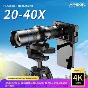 Objectif téléobjectif grand angle étanche APL-JS20-40XCR50 pour téléphone, <span class=keywords><strong>zoom</strong></span> 20-40x, multi-couches, vision nocturne, prise de vue longue distance HD - Product Image 2