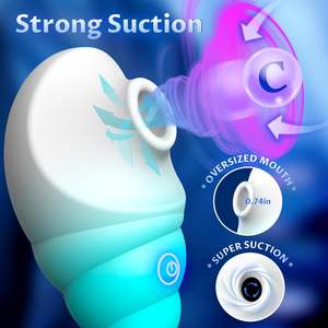 大人用大人用おもちゃ,小型乳房乳首10周波数コンク吸引バイブレーター - Product Image 3