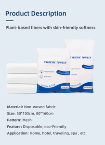 <span class=keywords><strong>Serviette</strong></span> jetable 75GSM imprimée <span class=keywords><strong>personnalisée</strong></span> | Tissu non tissé | Serviettes de bain d'hôtel et de voyage en vrac pour la salle de sport, le spa, le marché du Moyen-Orient - Product Image 4