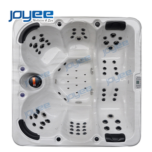 JOYEE 4 6 person free standing hydro sex usa whirlpool massage bathroom bathtub bath <span class=keywords><strong>jacuzzi</strong></span> function prices outdoor spa hot tub - Product Image 1