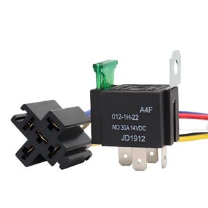 A4F 30A 12 В/24 В Реле Автомобильные реле предохранителей 4pin/5pin с предохранителем для автомобиля грузовик моторная лодка или вентилятор - Product Image 3