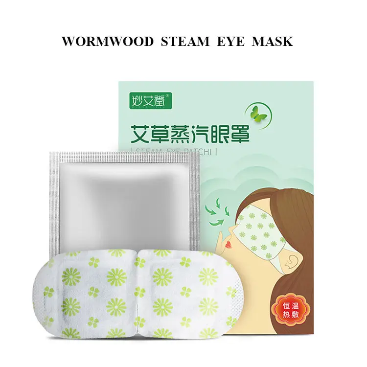 رعاية العين المخصصة للاستخدام مرة واحدة لتخفيف التعب بالبخار الساخن من Wormwood يعزز النوم