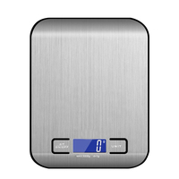 Báscula Digital Electrónica de Cocina 1 3 5 10kg, Báscula para Café con Pantalla LCD, Báscula de Cocina, Mini Báscula para Café en Gramos