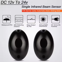 Sensor Detektor Alarm Fotocell Inframerah IR Luar Ruangan Aktif dengan Sinar Inframerah Tunggal untuk Sistem Kontrol Akses Gerbang Otomatis