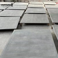 Panneaux de béton vieillis OEM, finition patinée, plaques de ciment imperméables, feuilles de béton architecturales pour murs extérieurs